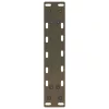  2 db natúr acél dohányzóasztal láb 40 x (30-31) cm acél