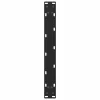 2 db fekete acél dohányzóasztal láb 50 x (30-31) cm