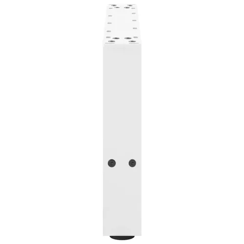  2 db fehér dohányzóasztal láb 50 x (30-31) cm acél
