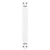  2 db fehér dohányzóasztal láb 50 x (30-31) cm acél