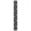  2 db antracitszürke acél dohányzóasztal láb 50x(30-31) cm