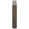  2 db natúr acél dohányzóasztal láb 50 x (30-31) cm acél