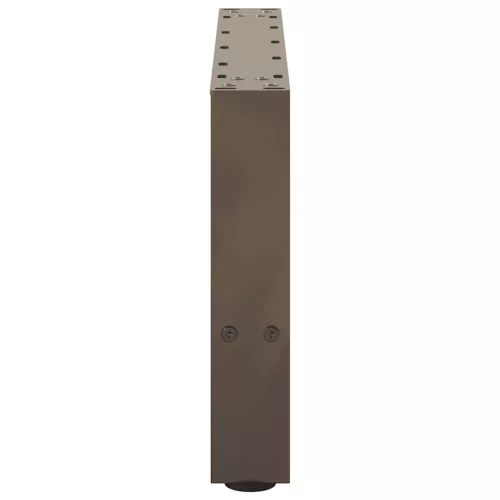  2 db natúr acél dohányzóasztal láb 50 x (30-31) cm acél