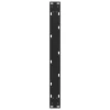  2 db fekete acél dohányzóasztal láb 60 x (30-31) cm