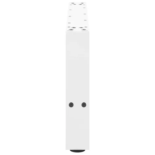  2 db fehér dohányzóasztal láb 60 x (30-31) cm acél