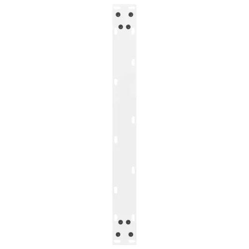  2 db fehér dohányzóasztal láb 60 x (30-31) cm acél