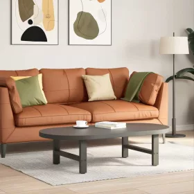    2 db antracitszürke acél dohányzóasztal láb 60 x (30-31) cm