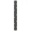  2 db antracitszürke acél dohányzóasztal láb 60 x (30-31) cm