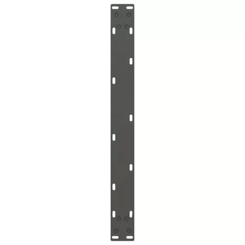  2 db antracitszürke acél dohányzóasztal láb 60 x (30-31) cm