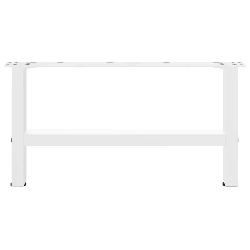  2 db fehér dohányzóasztal láb 70 x (30-31) cm acél