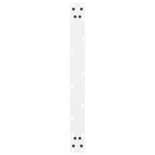  2 db fehér dohányzóasztal láb 70 x (30-31) cm acél