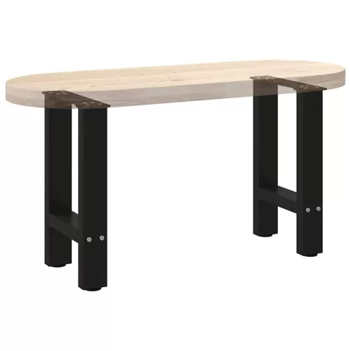  2 db fekete acél dohányzóasztal láb 28 x (42-43) cm