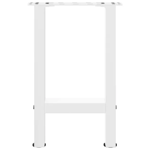  2 db fehér dohányzóasztal láb 28 x (42-43) cm acél