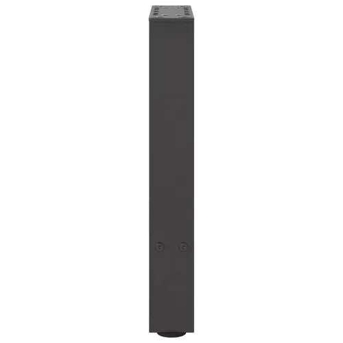  2 db antracitszürke acél dohányzóasztal láb 28 x (42-43) cm