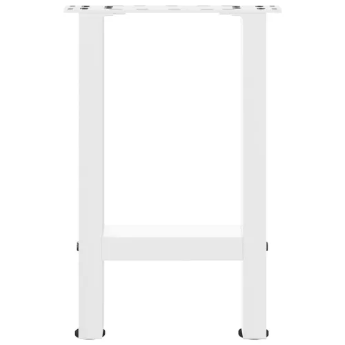  2 db fehér dohányzóasztal láb 38 x (42-43) cm acél