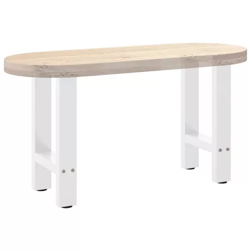  2 db fehér dohányzóasztal láb 38 x (42-43) cm acél