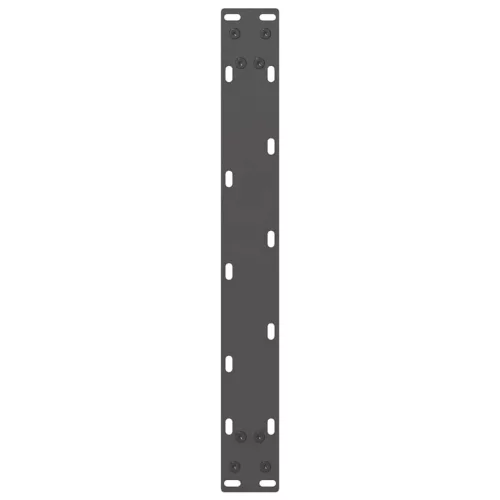  2 db antracitszürke acél dohányzóasztal láb 60 x (42-43) cm