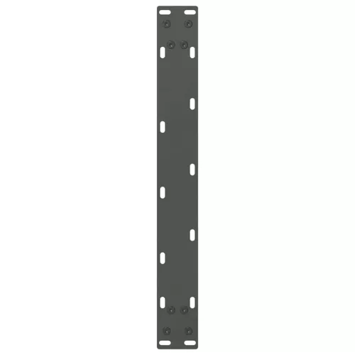  2 db antracitszürke acél dohányzóasztal láb 70 x (42-43) cm