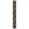  2 db natúr acél dohányzóasztal láb 70 x (42-43) cm acél