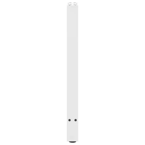  2 db fehér acél konzolasztal láb 28 x (72-73) cm