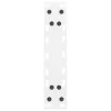  2 db fehér acél konzolasztal láb 28 x (72-73) cm