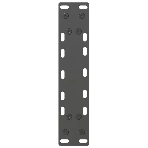  2 db antracitszürke acél konzolasztal láb 28 x (72-73) cm