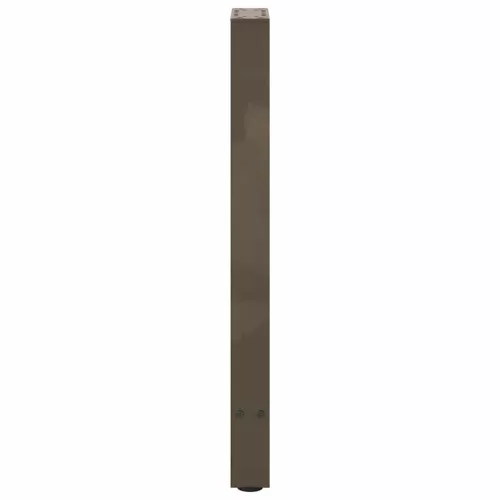  2 db natúr acél konzolasztal láb 28 x (72-73) cm acél