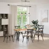  2 db antracitszürke acél konzolasztal láb 38x(72-73) cm