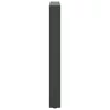  2 db antracitszürke acél étkezőasztalláb 50x(72-73) cm