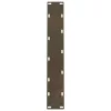  2 db natúr acél étkezőasztal láb 50x(72-73) cm acél