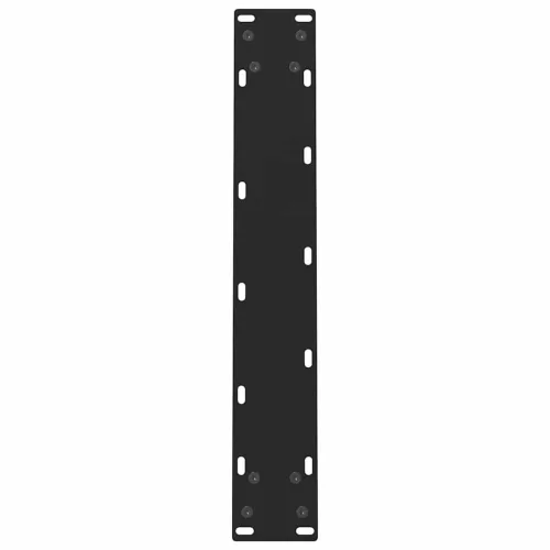  2 db fekete acél étkezőasztal láb 60 x (72-73) cm