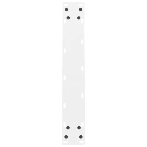  2 db fehér étkezőasztal láb 60 x (72-73) cm acél