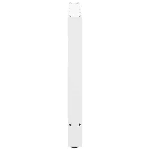  2 db fehér étkezőasztal láb 70 x (72-73) cm acél