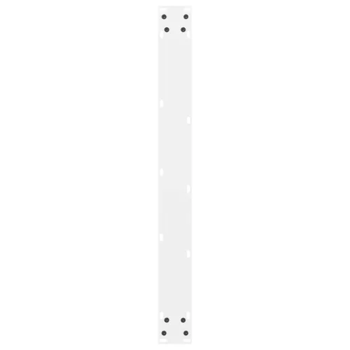  2 db fehér étkezőasztal láb 70 x (72-73) cm acél