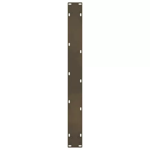  2 db natúr acél étkezőasztal láb 70 x (72-73) cm acél