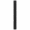  2 db fekete étkezőasztal láb 80 x (72-73) cm acél