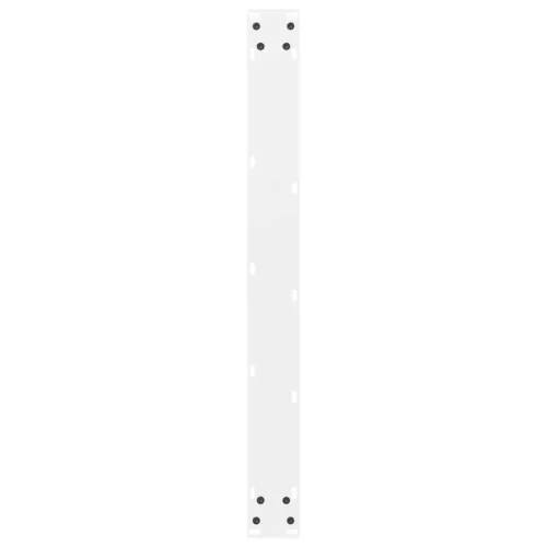  2 db fehér étkezőasztal láb 80 x (72-73) cm acél étkezőasztal láb