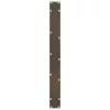  2 db natúr acél étkezőasztal láb 80x(72-73) cm acél