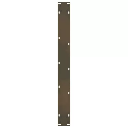  2 db natúr acél étkezőasztal láb 80x(72-73) cm acél