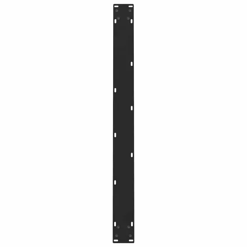  2 db fekete acél étkezőasztal láb 90 x (72-73) cm