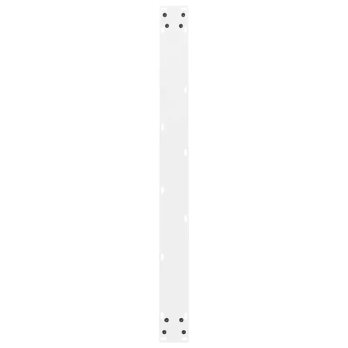  2 db fehér étkezőasztal láb 90 x (72-73) cm acél