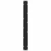  2 db fekete acél étkezőasztal láb 100 x (72-73) cm
