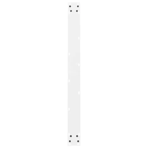  2 db fehér étkezőasztal láb 100 x (72-73) cm acél étkezőasztal láb
