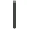  2 db antracitszürke acél étkezőasztalláb 100 x (72-73) cm