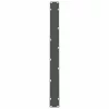  2 db antracitszürke acél étkezőasztalláb 100 x (72-73) cm