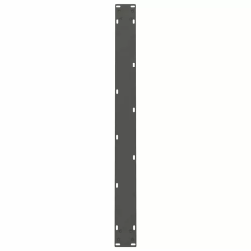  2 db antracitszürke acél étkezőasztalláb 100 x (72-73) cm