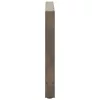  2 db natúr acél étkezőasztal láb 100 x (72-73) cm acél