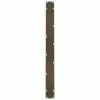  2 db natúr acél étkezőasztal láb 100 x (72-73) cm acél