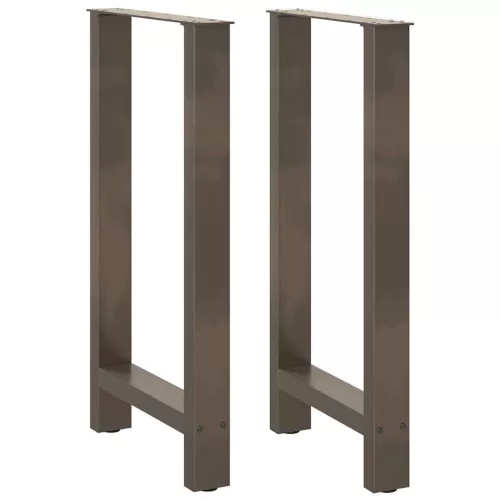  2 db natúr acél bárasztalláb 40x(90-91) cm