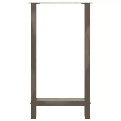  2 db natúr acél bárasztalláb 40x(90-91) cm